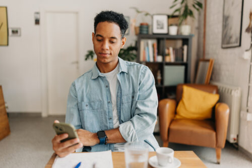 Man reading about petulant BPD